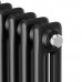 Радиатор Royal Thermo Insignia 2180 х 10 секций с боковым подключением цвет чёрный